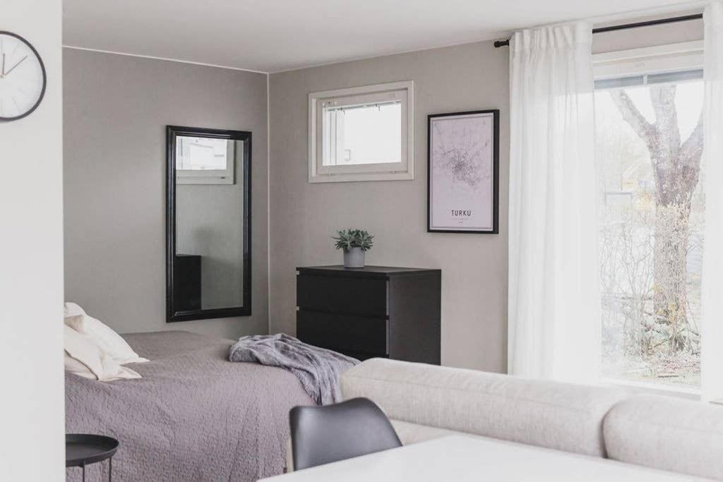 توركو Beautiful New Studio Apartment Nearby The Center المظهر الخارجي الصورة